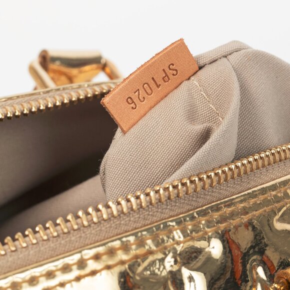 Louis Vuitton Speedy 30 Miroir Dore Monogram Miroir Boston Bag - Picture 13 of 14